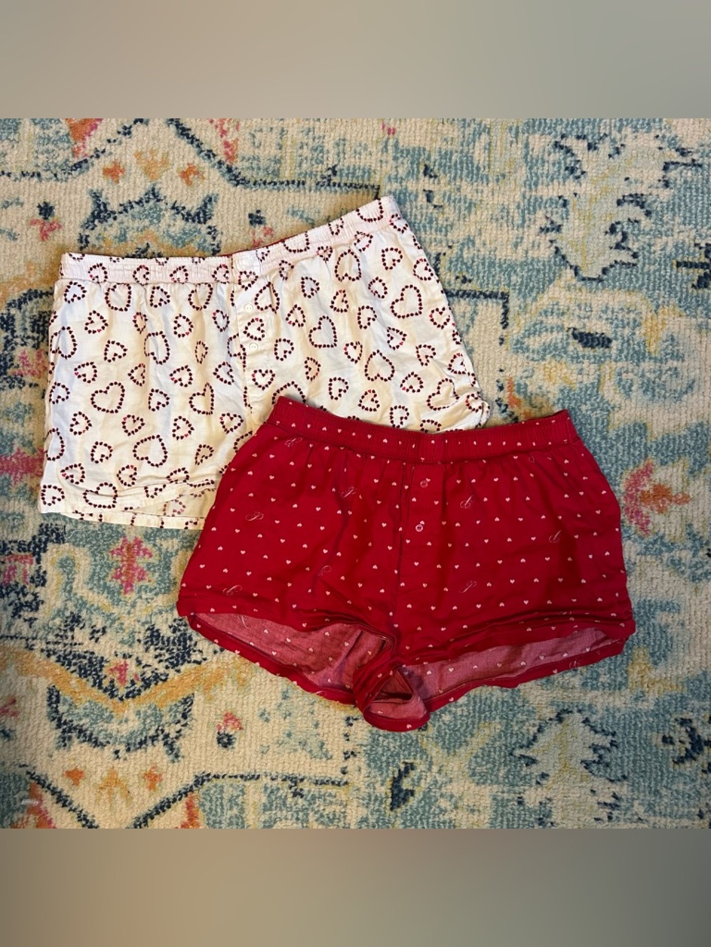 Victoria’s Secret PINK Pajama Shorts Bundle – Size Medium (Fits Small)